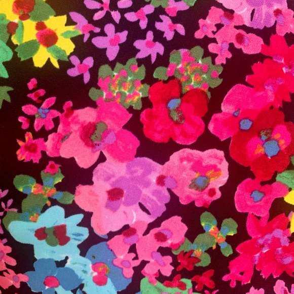 💫HP‼️💫 NWOT FUTURE COLLECTIVE - KAHLANA BARFIELD BROWN Floral Dress in Pink, XS - Picture 8 of 14